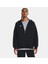Erkek UA Rival Fleece Tam Boy Fermuarlı Kapüşonlu Üst 1379767-001 1