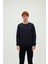 Erkek Lacivert Sweatshirt Presage Crewneck 1