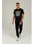 2W M-Ct107 Basıc Jogger 2Pr Siyah Erkek Eşofman 101176554 1