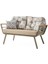 Royal Sandalye - Royal ikili Bench - Royal Sehpa - Royal Çay seti 5