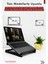 2'Lİ OFİS SETİ - 5 KADEMELİ METAL NOTEBOOK LAPTOP YÜKSELTİCİ ALTLIK & TELEFON TABLET TUTUCU STAND 4