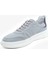Erkek Açık Gri Hakiki Deri Sneaker Ayakkabı 5Y1CA64534 3