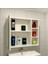 Tek Aynalı Raflı Banyo Dolabı 60*65 cm 3