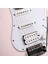 Elektro Gitar, Pastel Pembe, Power Sound (H-S-S) 3