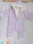 Bebek Kalın Kışlık Fermuarlı Kapüşonlu Peluş Mor Tulum Thick Fleece Jumpsuit 4