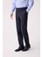 Erkek Lacivert Regular Fit Yün Karışımlı Kumaş Pantolon 4