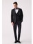 Erkek Siyah Slim Fit Şal Yaka Damatlık 5