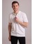 Erkek Kemik Regular Fit Polo Yaka Fermuarlı Triko Tişört 2