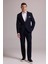 Erkek Lacivert Slim Fit Sivri Yaka Takım Elbise 1