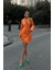 Georgina Blazer Elbise 2200-06 L-Oranj 1