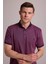 Erkek Mürdüm Regular Fit Merserize Polo Yaka T-Shirt 5
