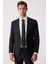 Erkek Siyah Slim Fit Takım Elbise 1