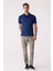 Erkek Lacivert Regular Fit Merserize Polo Yaka Tişört 3