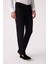 Erkek Siyah Slim Fit Üst Cep Kanvas Pantolon 5