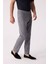 Erkek Koyu Gri Slim Fit Üst Cep Kanvas Pantolon 2