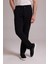 Erkek Siyah Slim Fit Yan Cepli Jogger Pantolon 2