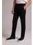 Erkek Siyah Slim Fit Yan Cepli Jogger Pantolon 5
