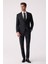 Erkek Siyah Slim Fit Takım Elbise 5
