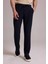 Erkek Lacivert Slim Fit Yan Cepli Jogger Pantolon 2