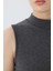 Balıkçı Yaka Sıfır Kol Kadın Body T-Shirt 2045 3