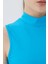 Balıkçı Yaka Sıfır Kol Kadın Body T-Shirt 2045 3