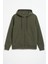 Erkek Fermuarlı Kapüşonlu Cepli Sweatshirt 2