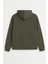 Erkek Fermuarlı Kapüşonlu Cepli Sweatshirt 3