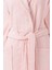 Camellia Gri Pembe Bornoz Seti 3400 3
