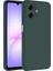 Samsung Galaxy A07 Uyumlu Kılıf First Mat Silikon Renkli Lüx Kamera Korumalı Koyu Yeşil 1