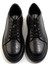 Siyah Hakiki Deri Erkek Sneaker E01905716203 4