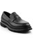 Siyah Hakiki Deri Erkek Loafer Ayakkabı E01547051041 2