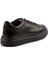 Kahve Hakiki Deri Erkek Sneaker E01905716203 3