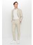 Slim Fit Dar Kesim Kırlangıç Yaka Kapak Cepli Esnek Takım Elbise 3