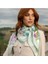 Flora Italyan Malı Premium Series Ünlü Barbieri Yapımı Fular Bandana Şal Como Eşarp 2
