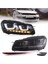 Volkwagen Golf 6 Mk6 2010-2011-2012 Çift U Ledli Ön Far 1