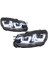 Volkwagen Golf 6 Mk6 2010-2011-2012 Çift U Ledli Ön Far 3