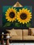 Sarı Ayçiçekleri Yakın Çekim Dekoratif Kanvas - Mdf Ahşap Tablo 5