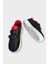 Çocuk Sneaker Spor Ayakkabı Siyah - Kırmızı 3