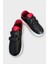 Çocuk Sneaker Spor Ayakkabı Siyah - Kırmızı 4