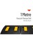Kauçuk Kablo Kanallı Otopark Rampası - 1 Metre Set 1