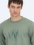 Mint Bisiklet Yaka Desenli Sweatshırt 4