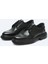 Haki Deri Smart Casual Ayakkabı 2