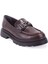 DZA07-90801 Kahve Günlük Loafer Kadın Ayakkabı 1