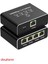 ZR889 1000MBPS Internet Hızı, Cat 8, Cat 7, Cat 6 Için Type C Güç Kablosu ile RJ45 Network Splitter Bilgisayarlar, Tv'ler, Yönlendiriciler Için Adaptör 1to4 2