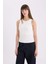 Slim Fit Dar Kesim Bisiklet Yaka Fitilli Kaşkorse Atlet A3422AX25AU 3