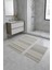 Sisal Yıkanabilir Kaymaz Taban Banyo Paspas Takımı 1