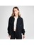 Kadın Oversize Fit Siyah Gömlek.001 1