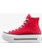Chuck Taylor All Star Lift Double Stack Platform Unisex Kırmızı Sneaker.600 4
