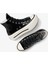 Chuck Taylor All Star Lift Double Stack Platform Deri Unisex Siyah Sneaker.001 1
