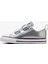 Chuck Taylor All Star 2V Metallic Çocuk Gri Sneaker.040 4